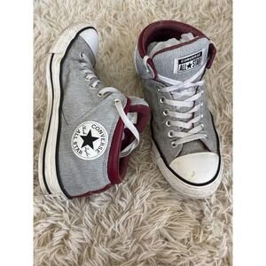 Converse Chuck Taylor All Star Mid Top Sneakers Gray Unisex Sz 8.5 Mens wom 10.5